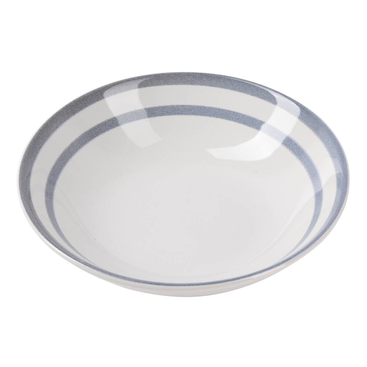 SAN IGNACIO Essteller NOIA weiß Porzellan D: ca. 20 cm