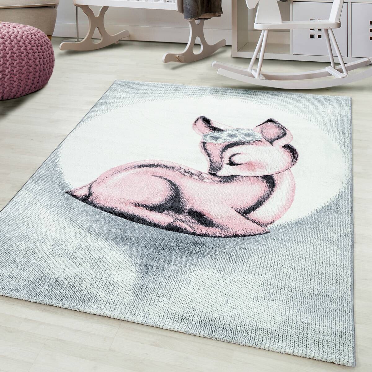 Ayyildiz Teppich BAMBI pink B/L: ca. 160x230 cm