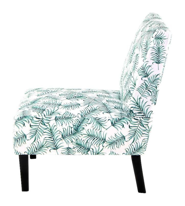 Stuhl Indira 200 grün Microfaser B/H/T: ca. 56x73,5x84 cm