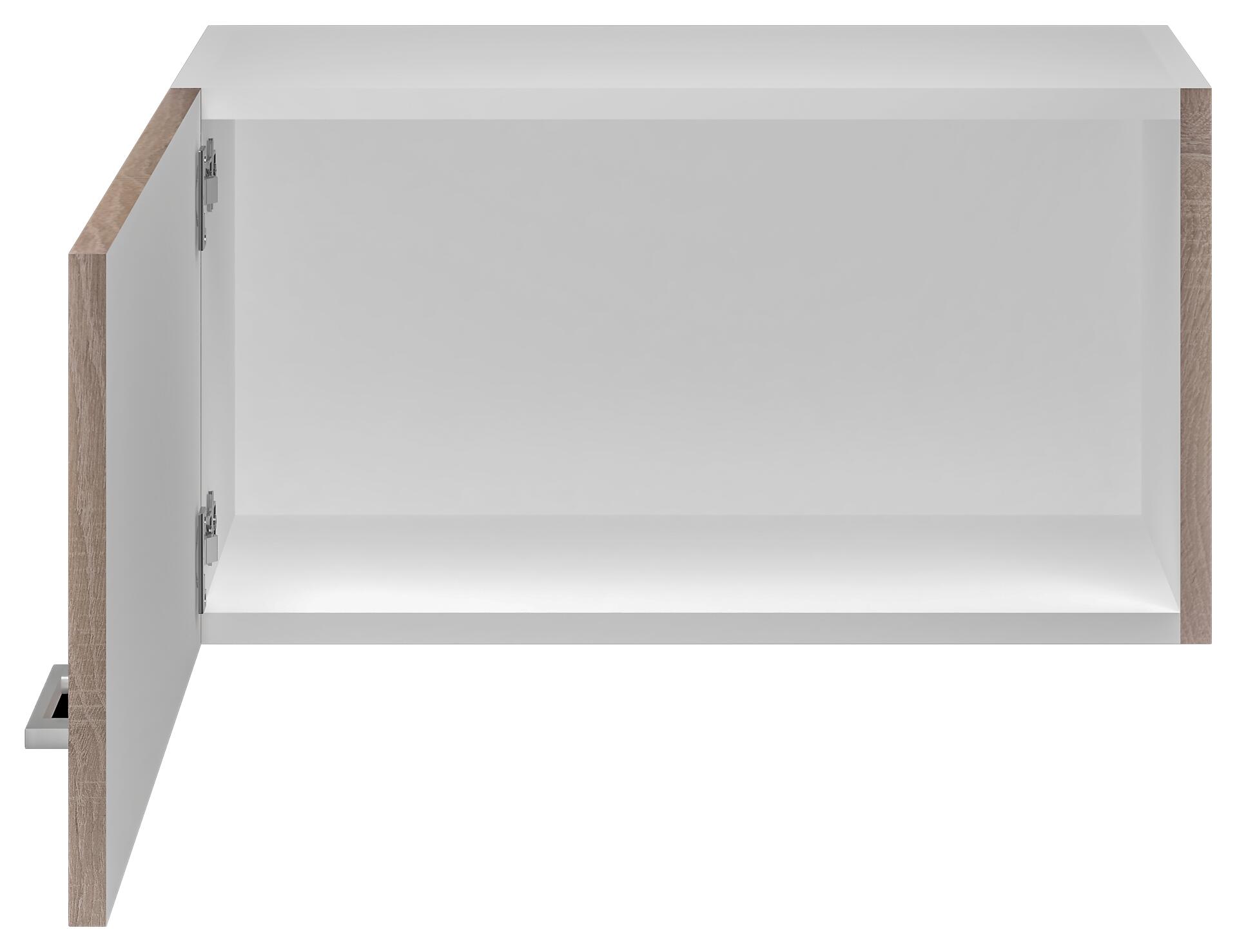 Hängeschrank Samoa weiß Eiche Nachbildung B/H/T: ca. 60x32x32 cm Hängeschrank Samoa weiß Eiche Nachbildung B/H/T: ca. 60x32x32 cm