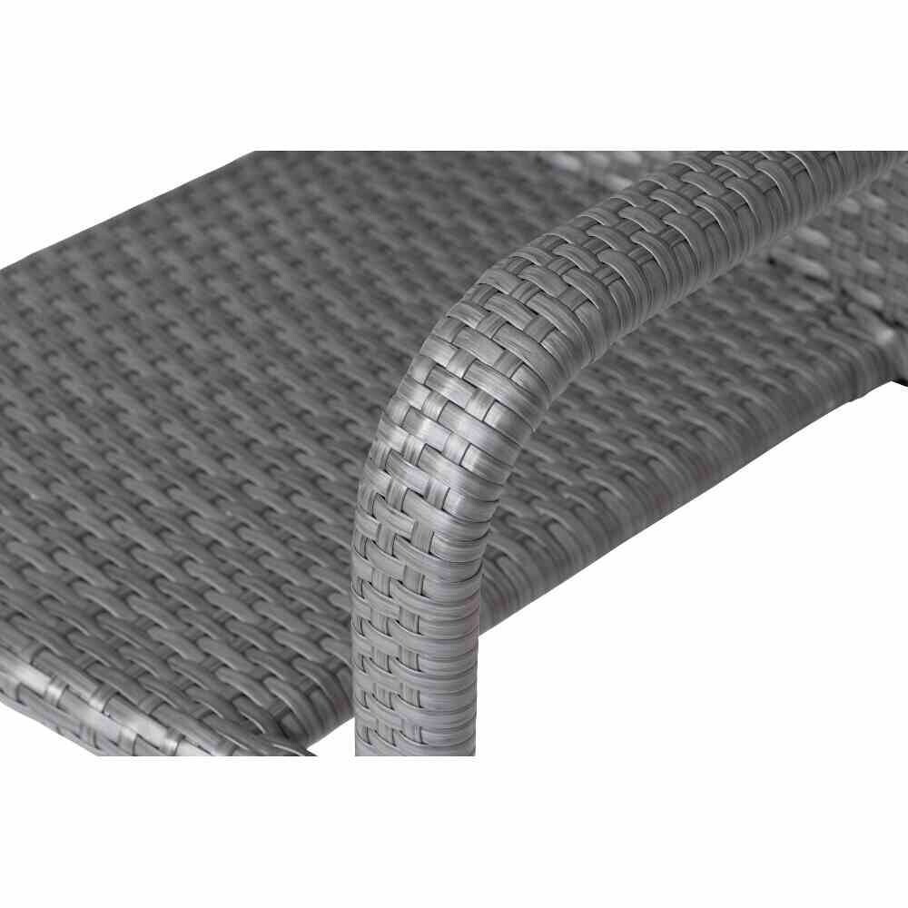 Gardamo Stapelsessel MINAS grau Aluminium