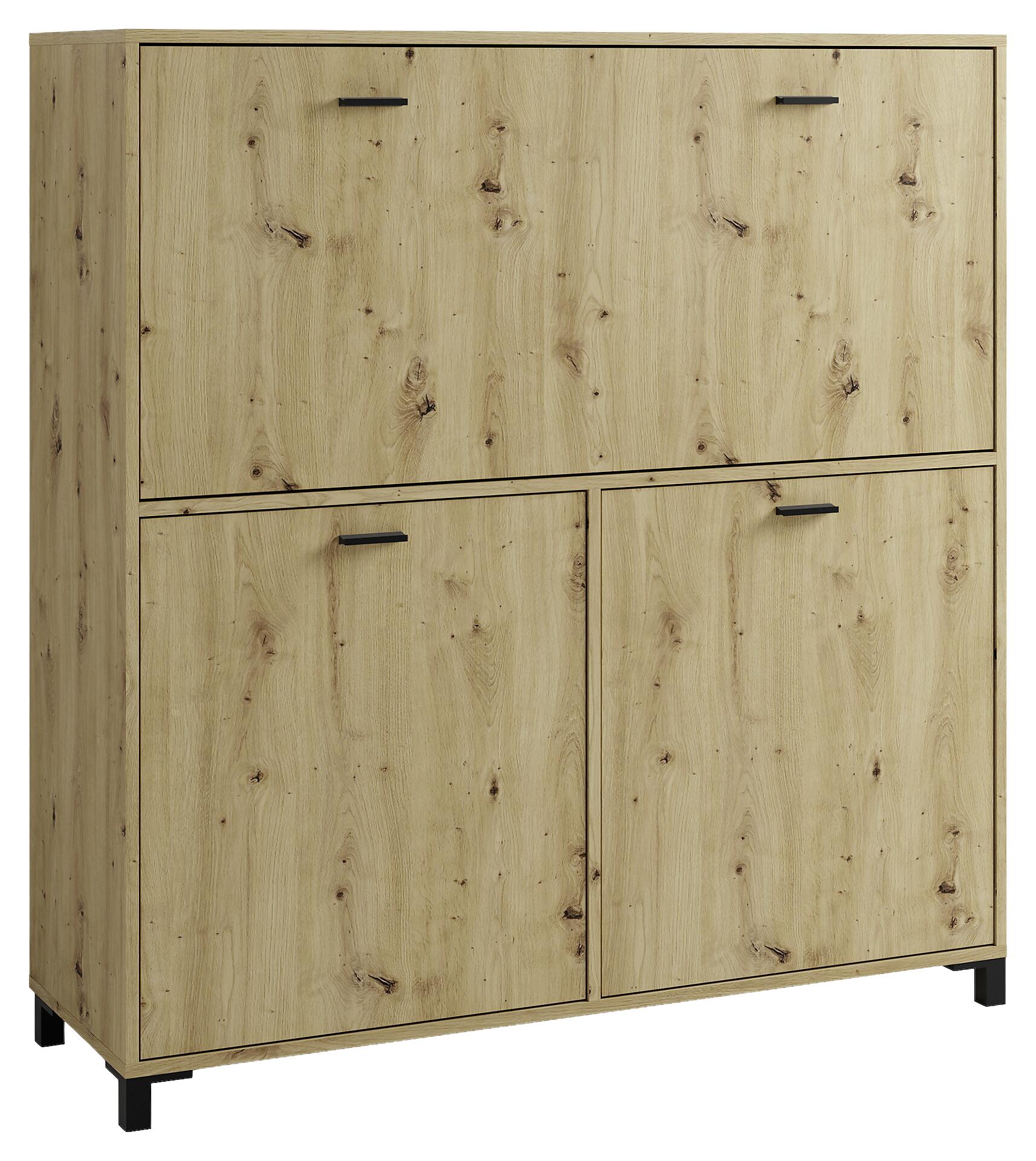 Sekretär MONTANA Eiche schwarz B/H/T: ca. 120x127x40 cm Sekretär MONTANA Eiche schwarz B/H/T: ca. 120x127x40 cm