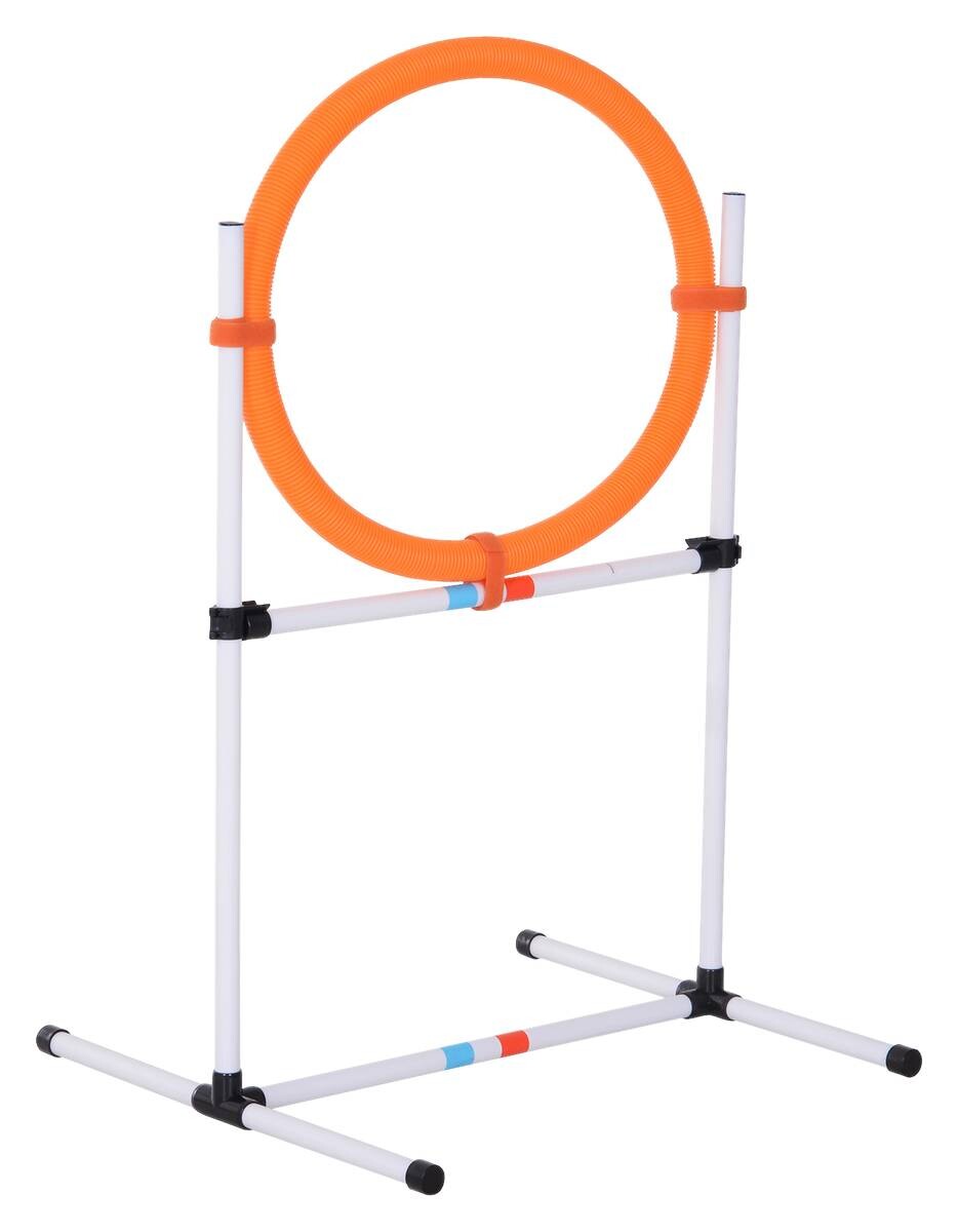 PawHut Hundetrainingsset orange Kunststoff