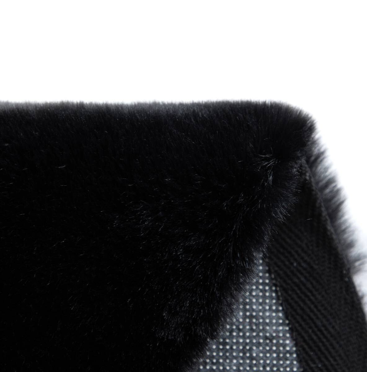 Teppich Softy schwarz D: ca. 80 cm