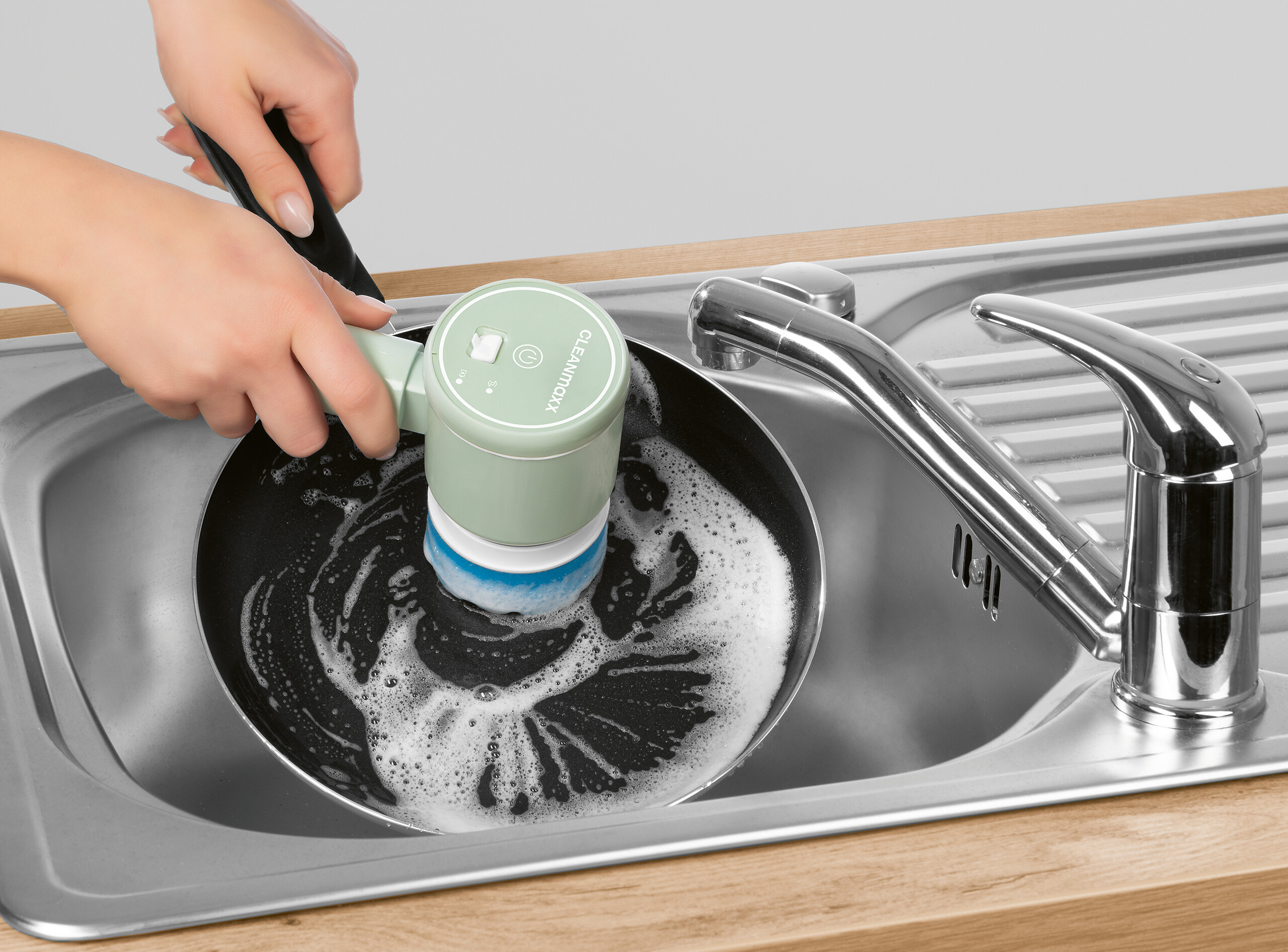 CLEANmaxx Haushaltshelfer mint B/H/L: ca. 7x12x21 cm