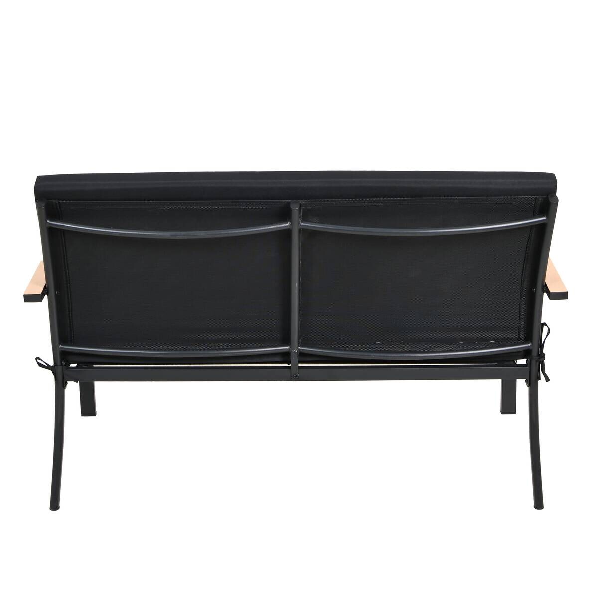 POCOline Gartensitzgruppe Grafon schwarz Stahl