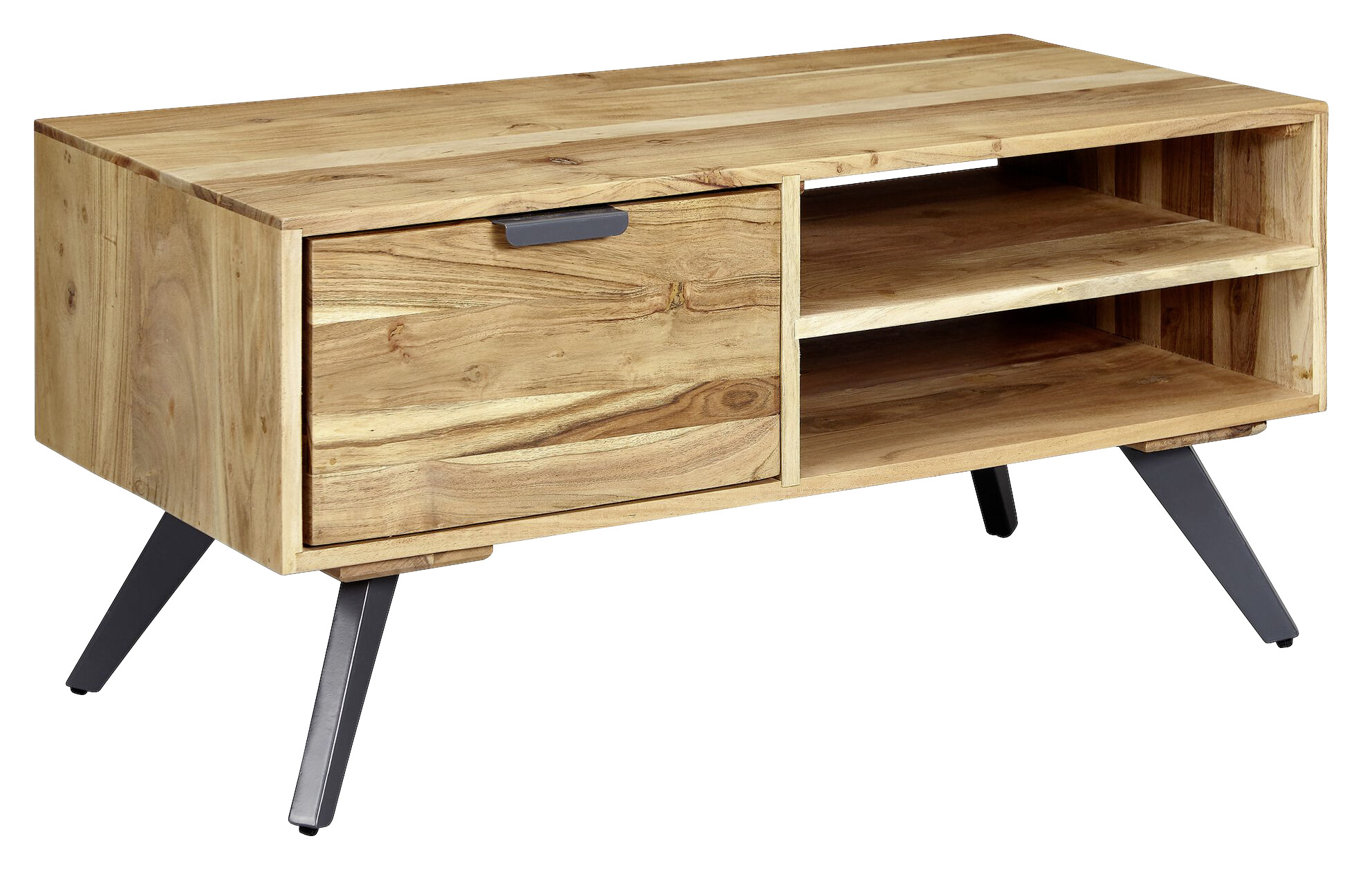 Wohnling Couchtisch braun B/H/T: ca. 45x45x95 cm