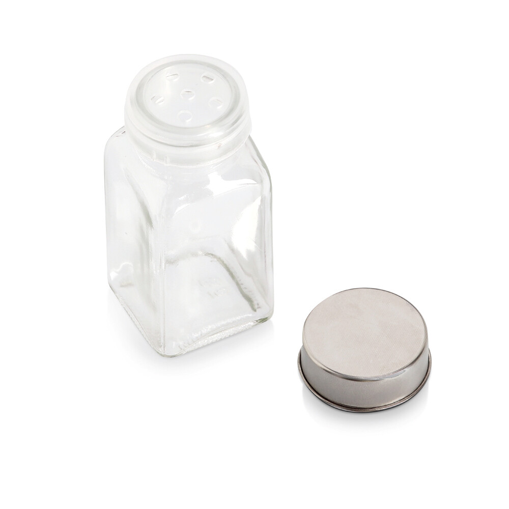 Zeller Gewürzständer-Set transparent Glas B/H/L: ca. 4,7x30x22,7 cm