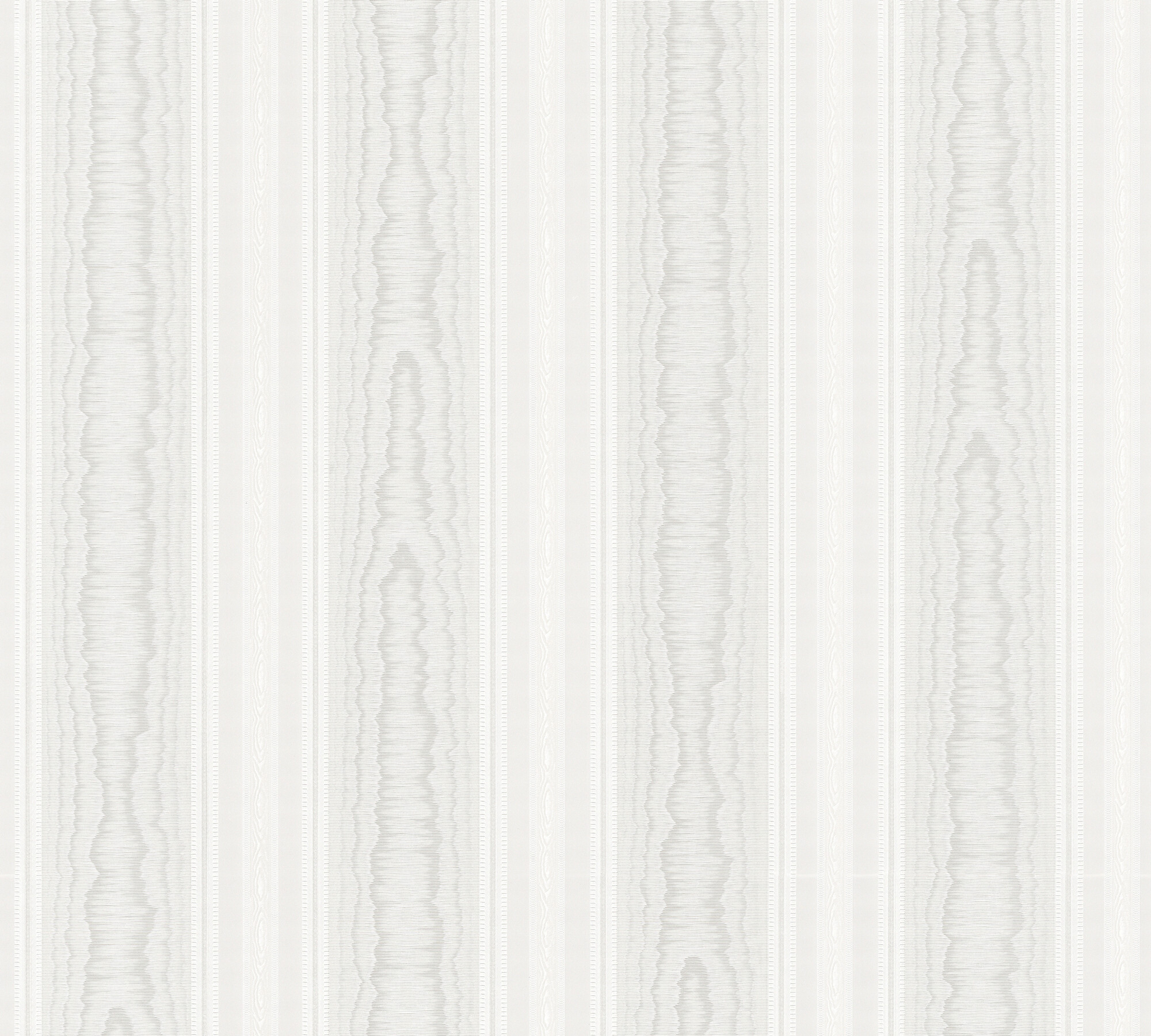 A.S.Creation Papiertapete weiß B/H/D: ca. 53x1005x7,6 cm