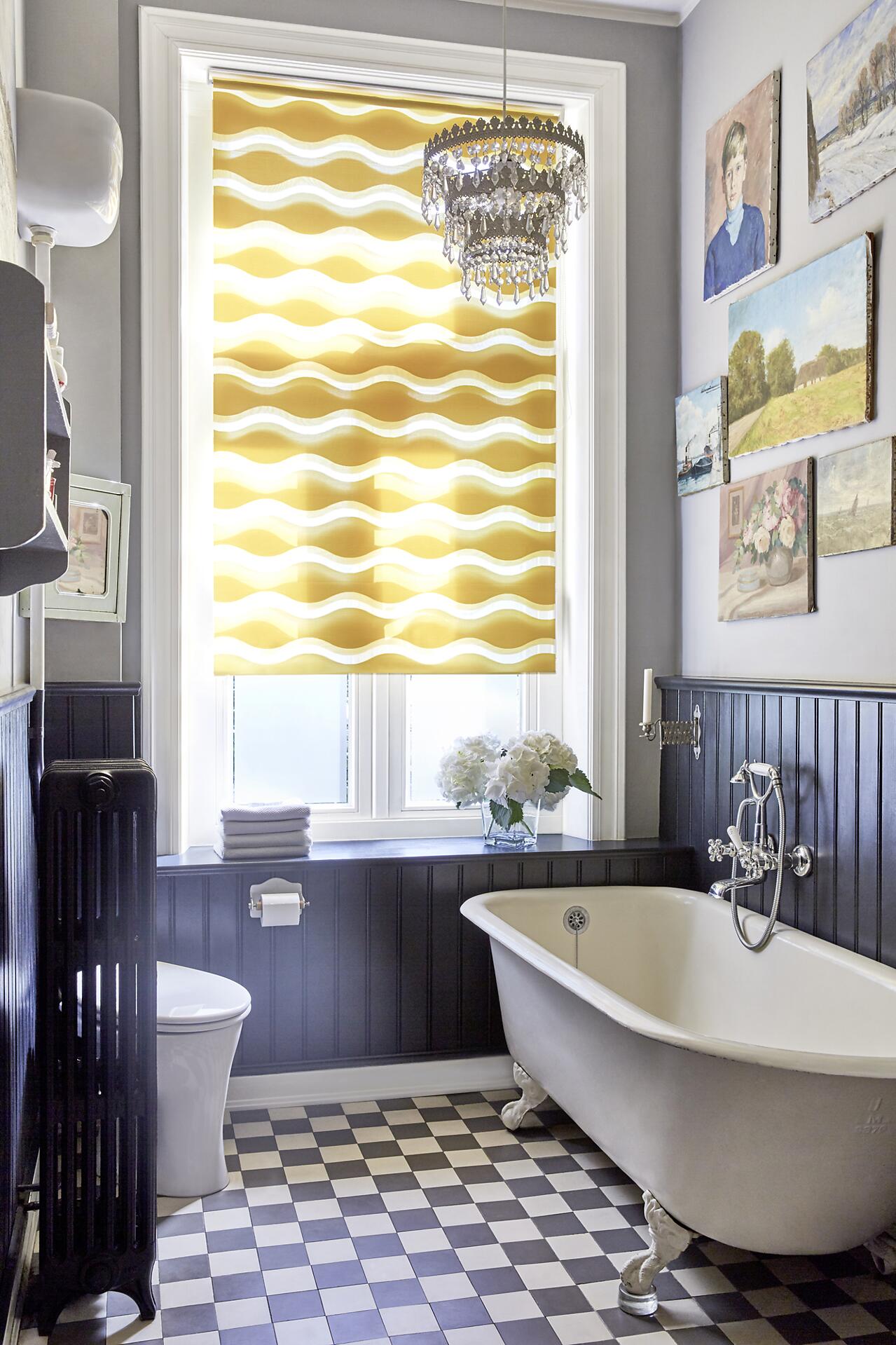 LICHTBLICK Doppelrollo Duo Welle senfgelb B/L: ca. 100x150 cm