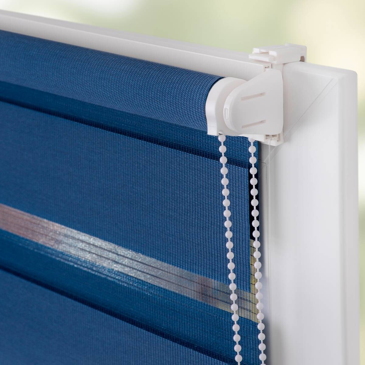 LICHTBLICK Doppelrollo Duo blau B/L: ca. 70x150 cm