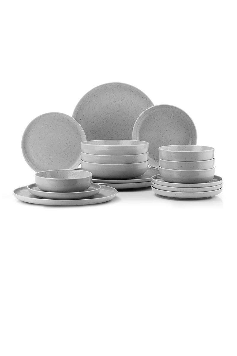 HermiaConcept Tafelservice Doncic multicolor Porzellan 16 tlg.