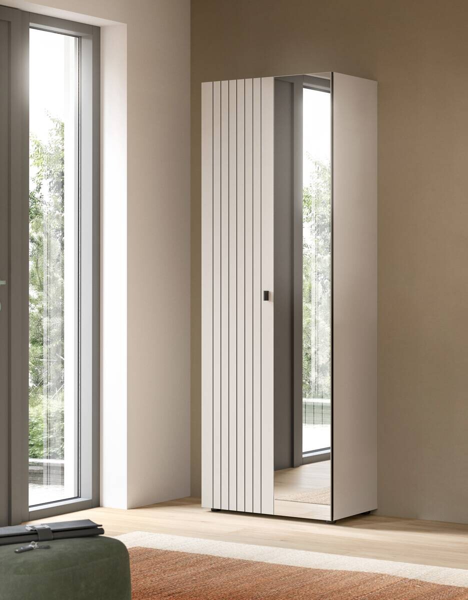 Garderobenschrank STATION Cashmere B/H/T: ca. 70x192x37 cm