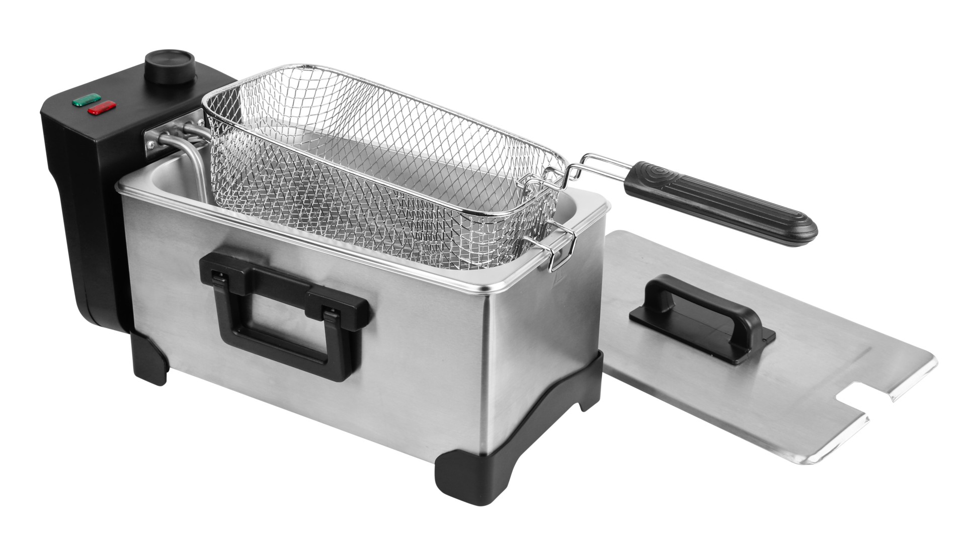 Emerio Fritteuse DF-130852.1 Edelstahloptik Metall B/H/T: ca. 21x25x40 cm ca. 3 l