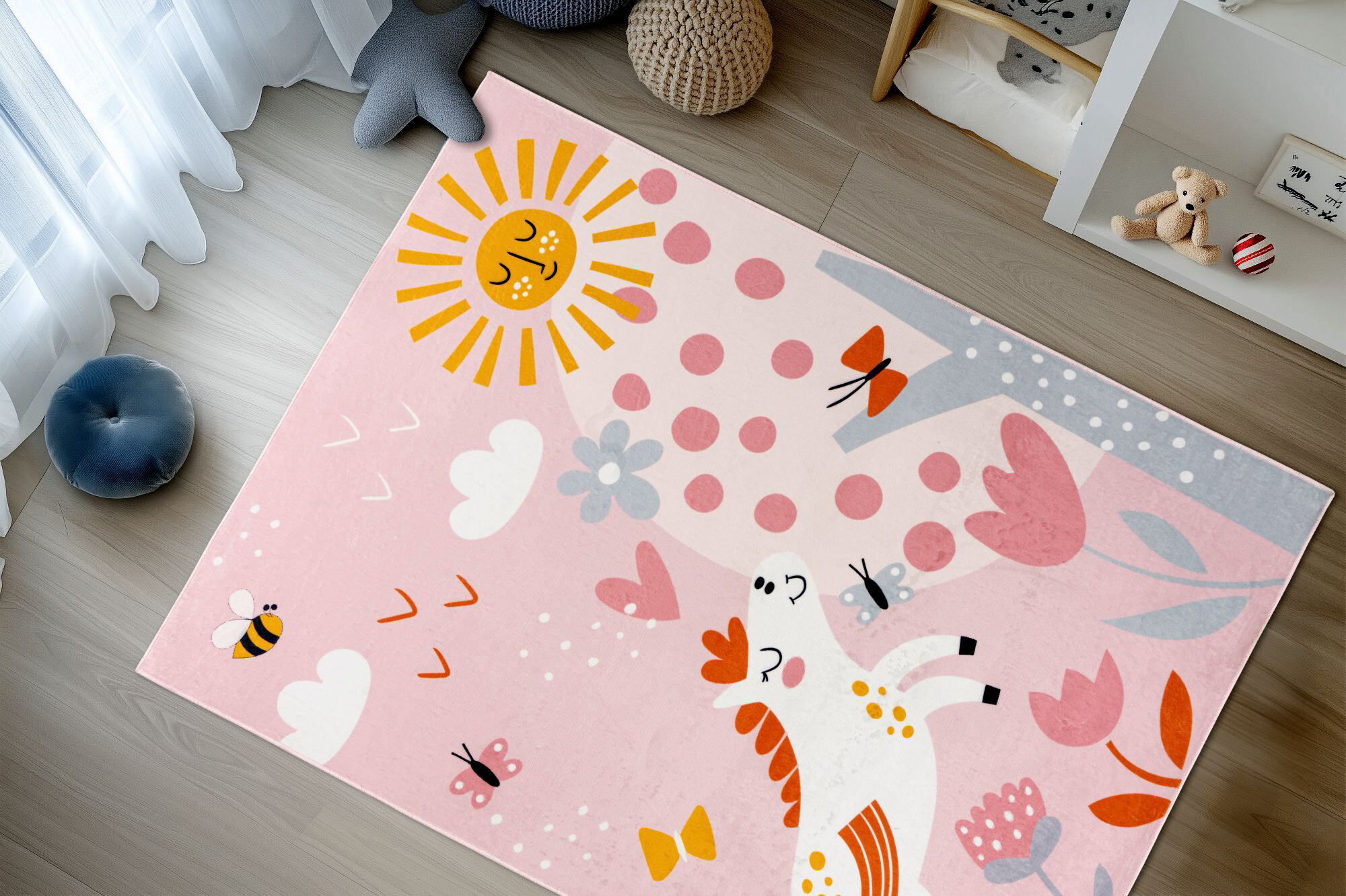 Obsession Teppich Magic Kids ML mehrfarbig B/H/L: ca. 115x11,5x160 cm