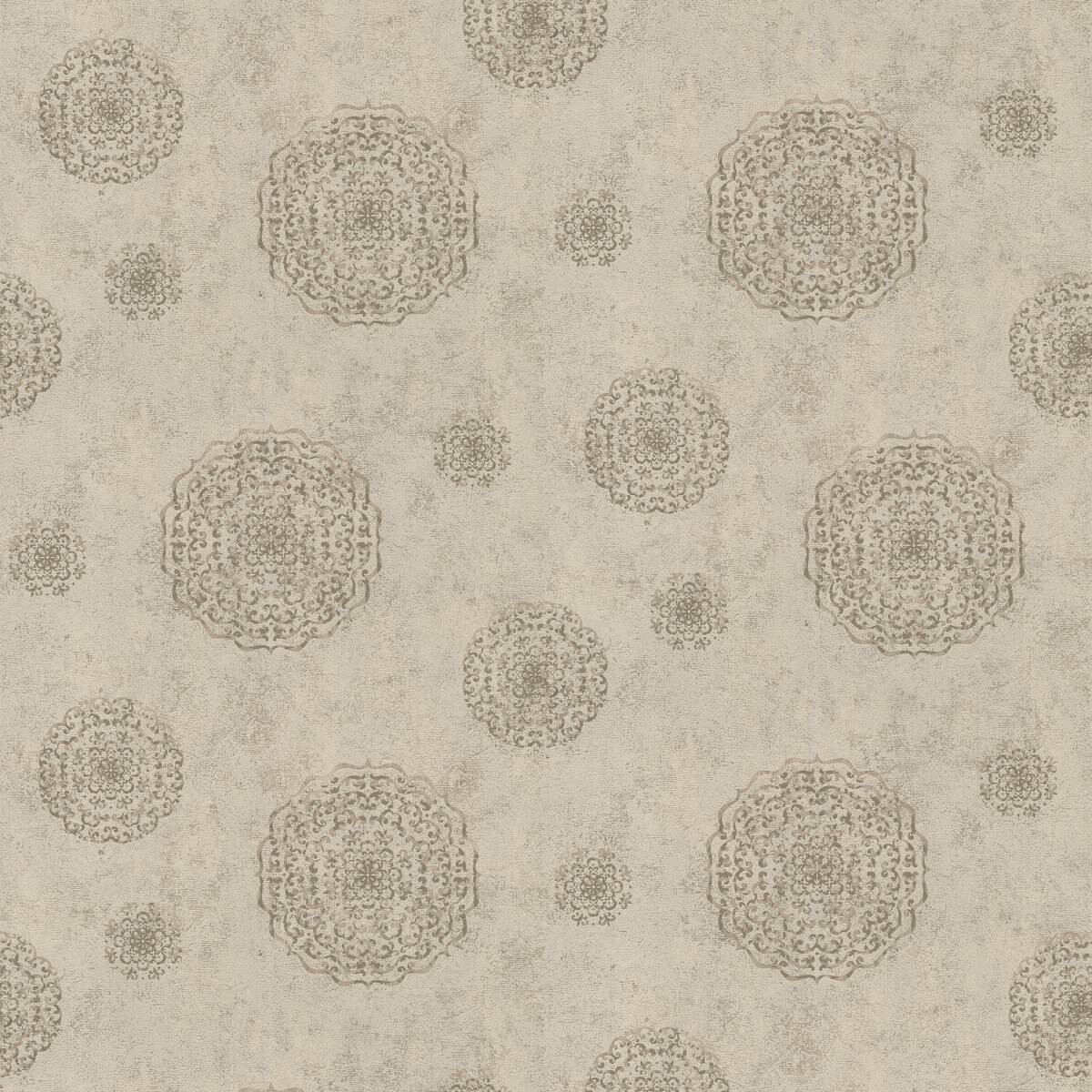 Rasch Vliestapete Ornament beige gold B/L: ca. 53x1005 cm