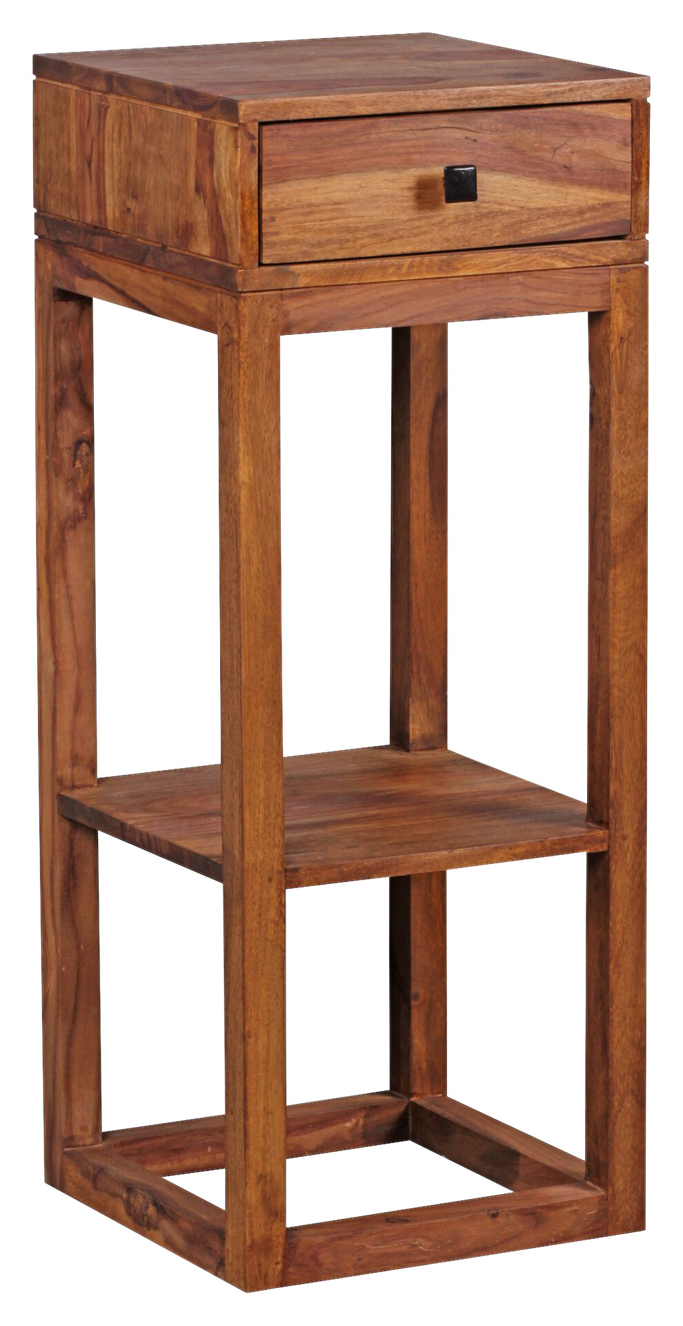 Beistelltisch natur Echtholz B/H/T: ca. 35x90x35 cm