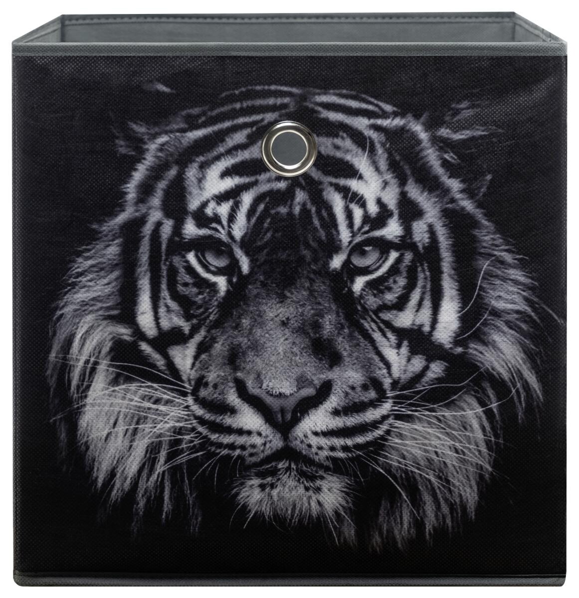 Motivbox Wildlife anthrazit B/H/T: ca. 32x32x32 cm