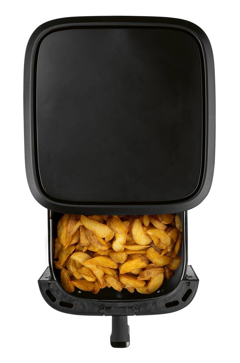 GOURMETmaxx Heißluftfritteuse schwarz Kunststoff B/H/L: ca. 39,1x33,5x28,6 cm ca. 6,5 l