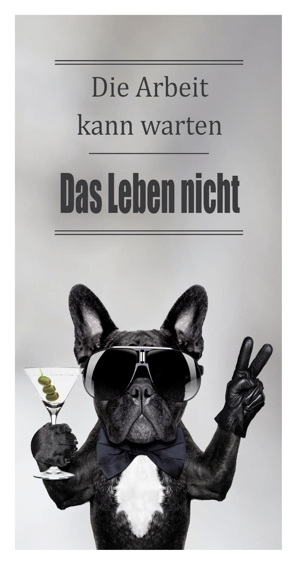 Bönninghoff Keilrahmenbild Hund B/L: ca. 20x40 cm