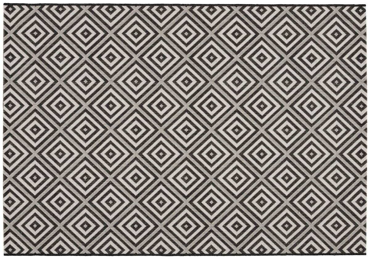 In-/Outdoor-Teppich Ambiente schwarz B/L: ca. 200x290 cm