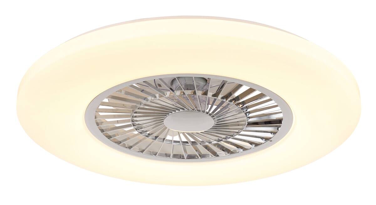 GLOBO LED-Deckenventilator ALVA 03649C Opal weiß H/D: ca. 15,4x59,5 cm max. 40 W