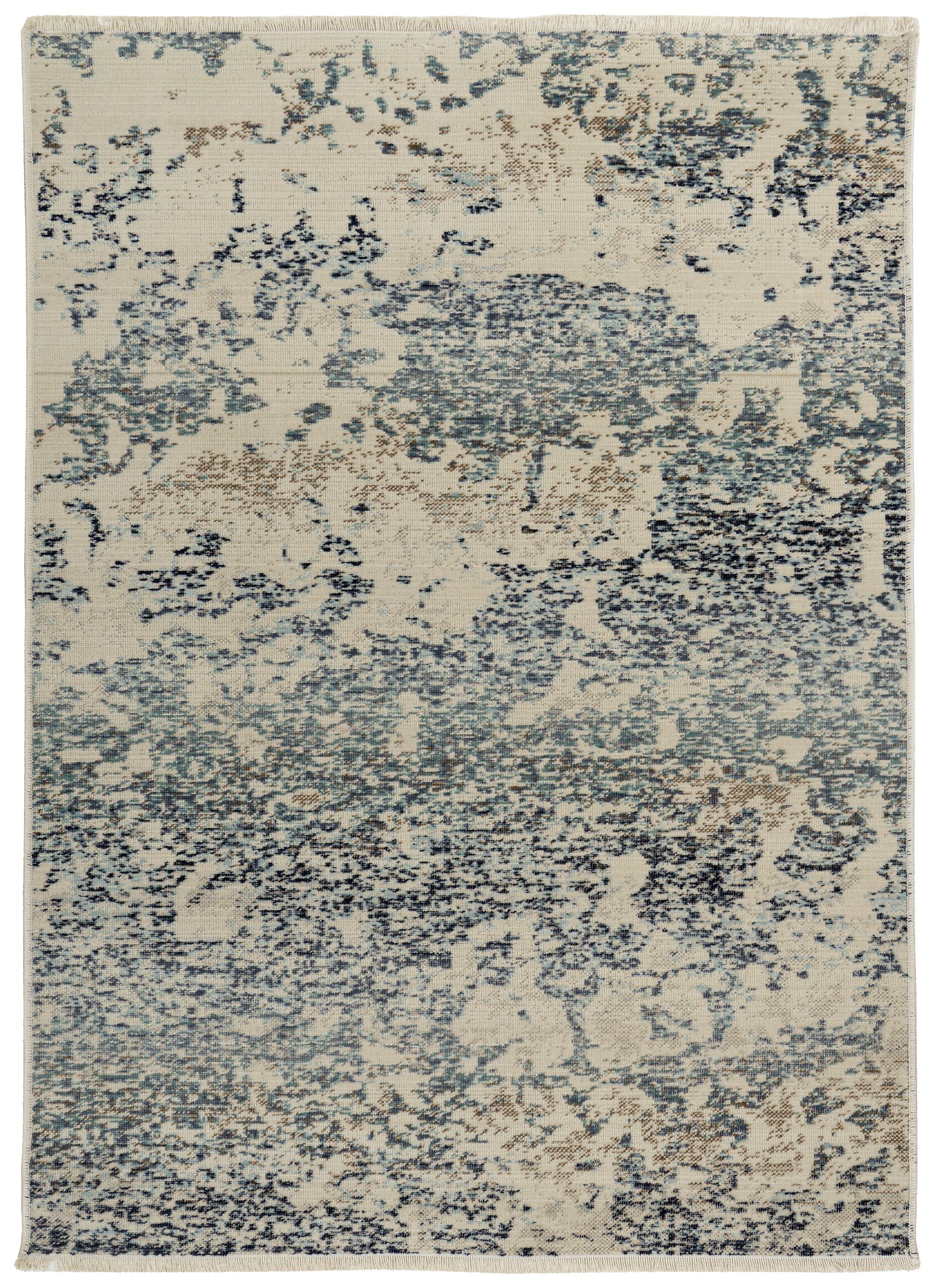 Kayoom Kurzflorteppich Charin 325 blau B/H/L: ca. 80x0,35x150 cm