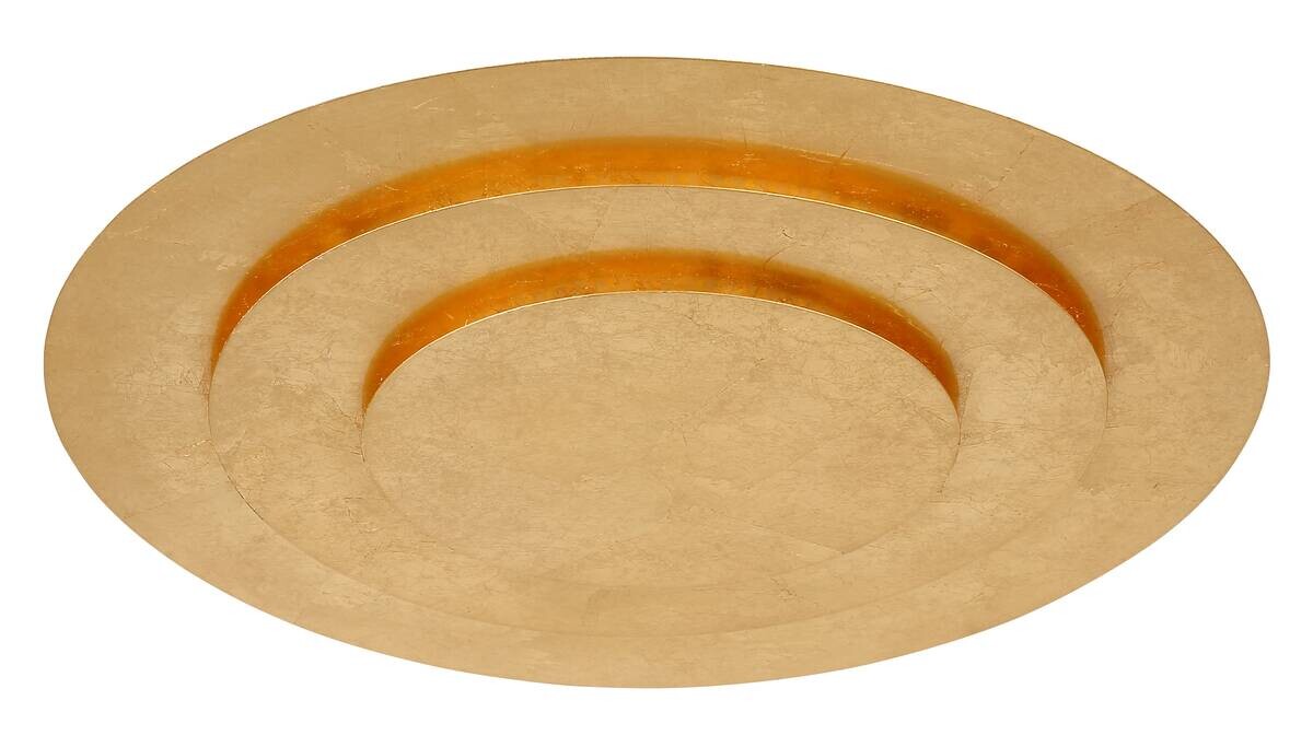 GLOBO LED-Deckenleuchte Heda gold Metall H/D: ca. 5x49 cm