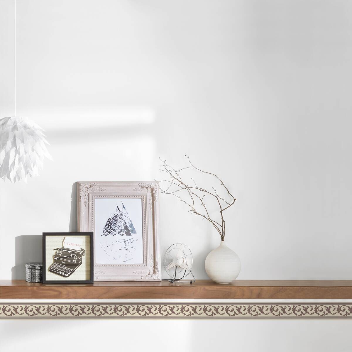 A.S.Creation Bordüre beige braun B/H/D: ca. 5x500x8,1 cm