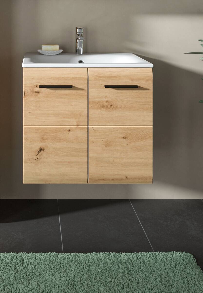 Waschplatz Ice Artisan Oak Nachbildung B/H/T: ca. 60x55x46 cm