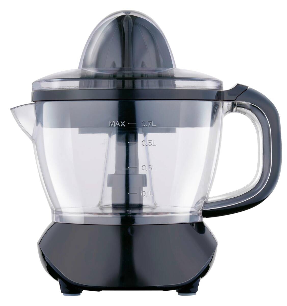 Grundig Zitruspresse 871125225867 schwarz Kunststoff B/H/L: ca. 21x15,8x16 cm ca. 0,7 l