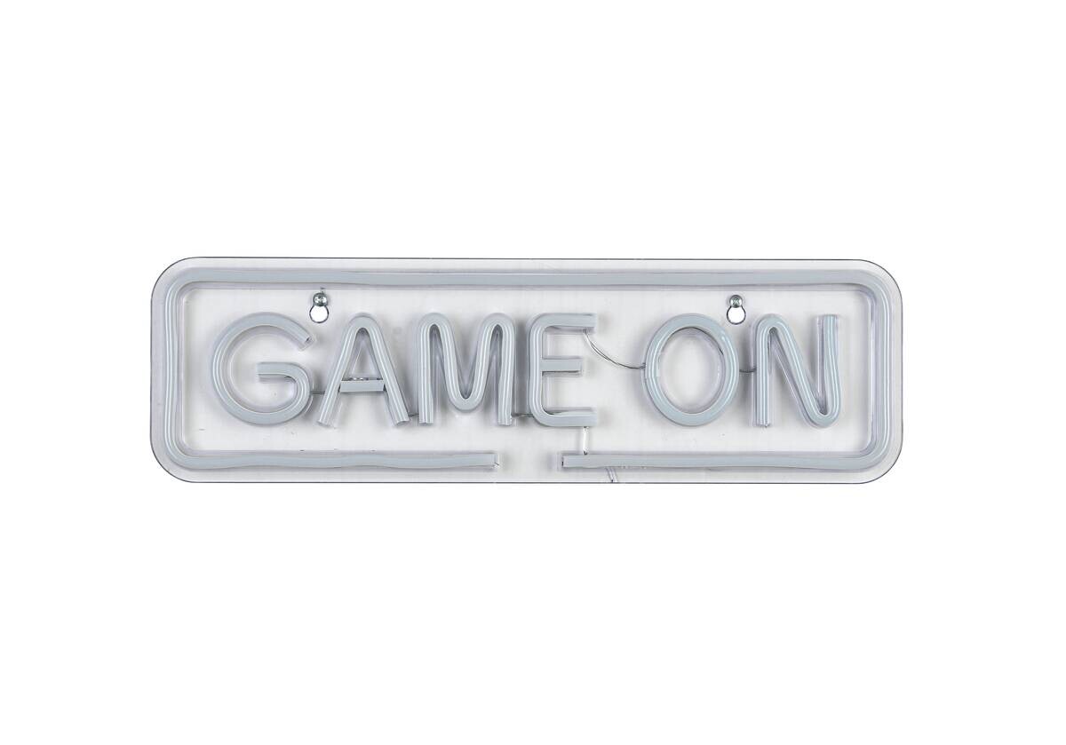 Nolo LED-Neon_Wandleuchte Game Acryl B/H/L: ca. 14x1,6x39 cm