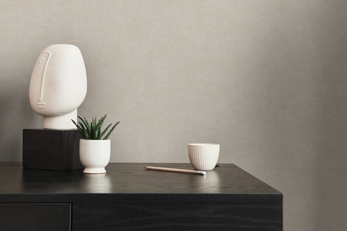 A.S.Creation Vliestapete beige B/H/D: ca. 53x1005x10,2 cm