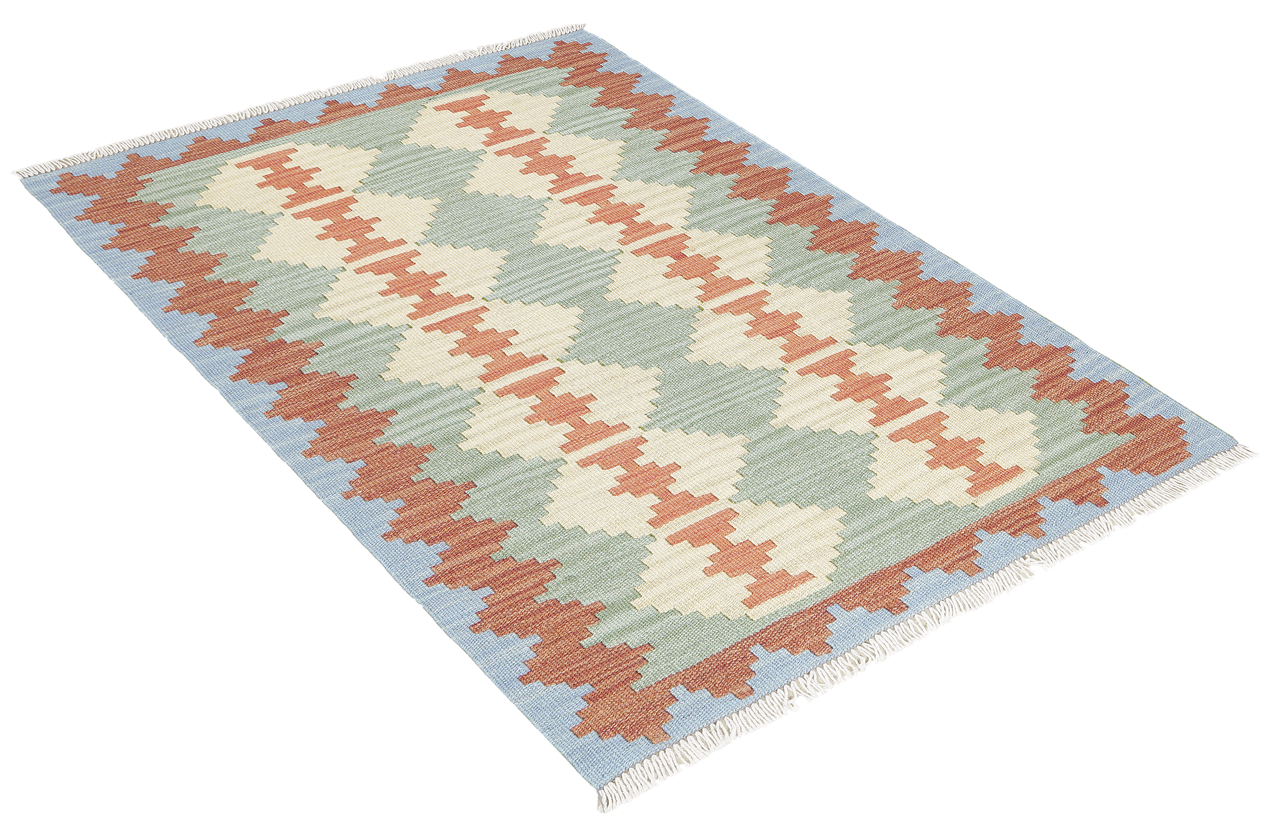 PersaTepp Teppich Kelim Gashgai rot B/H/L: ca. 80x1x118 cm