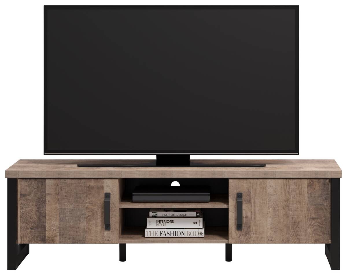 TV-Lowboard Emile Eiche Tabak Nachbildung B/H/T: ca. 166x50x45 cm