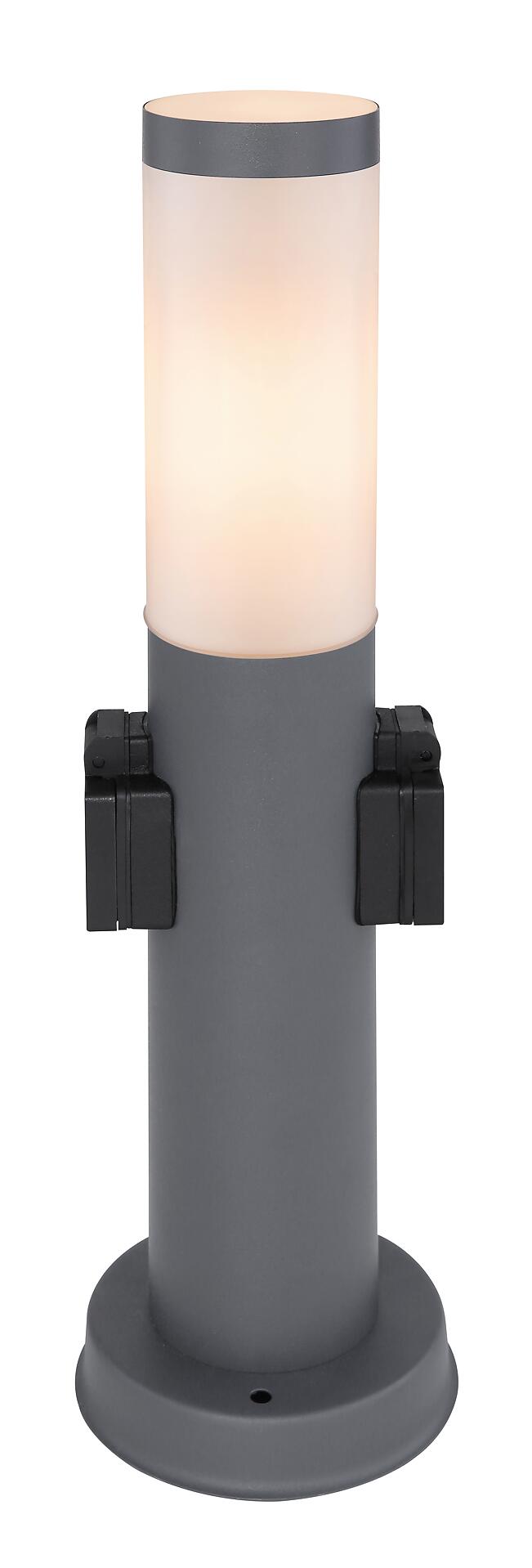 Außenleuchte 3158AK anthrazit H/D: ca. 45x12,7 cm