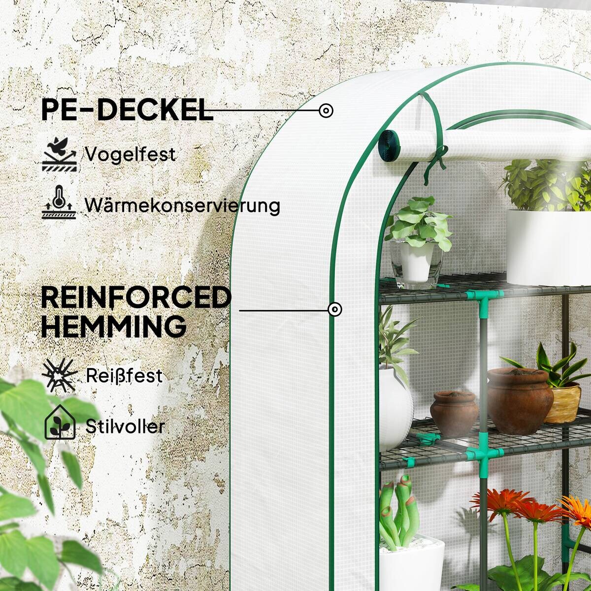 Outsunny Gewächshaus