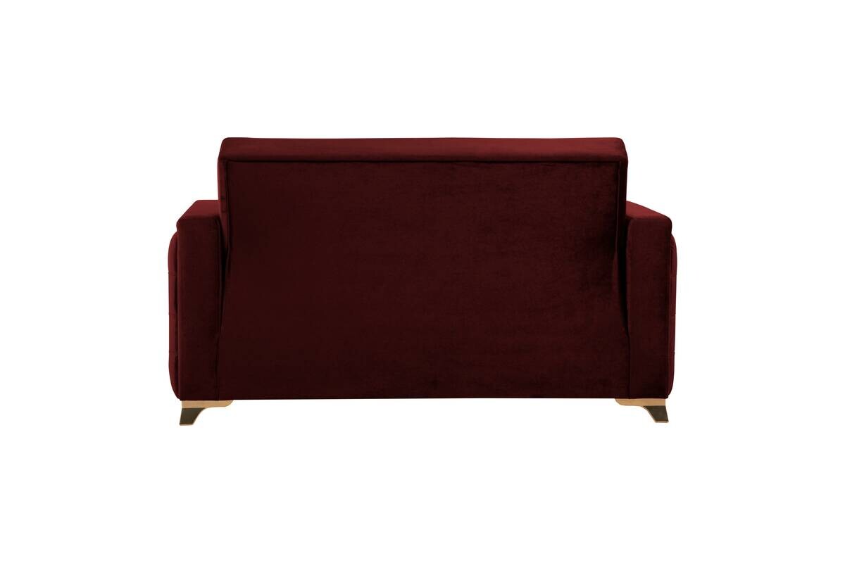 Sofa 3-2-1 Cavana bordeaux Microfaser