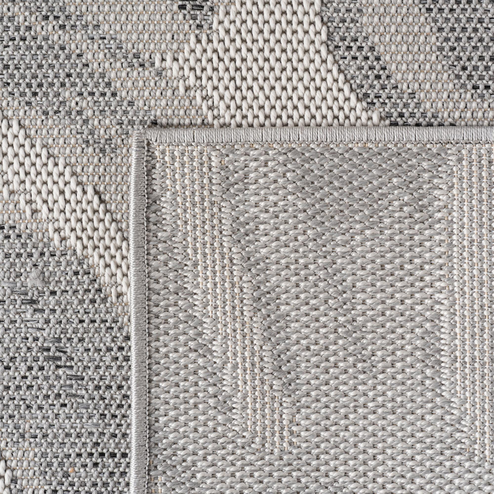 Ayyildiz Outdoorteppich DESERT grau B/L: ca. 160x230 cm