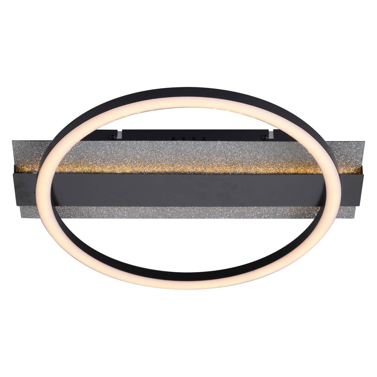 POCOline LED-Deckenleuchte Arietty schwarz Metall Kunststoff B/H/L: ca. 30x65x34 cm