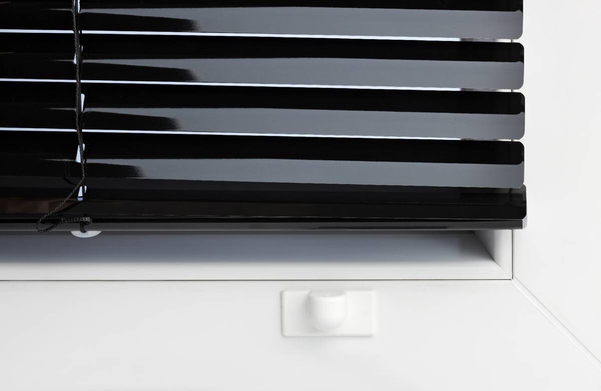 LICHTBLICK Magnethalter für Jalousie und Plissee weiß 2 Packstücke