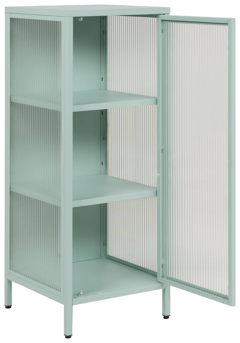 Vitrine Milton mint B/H/T: ca. 40x102x40 cm