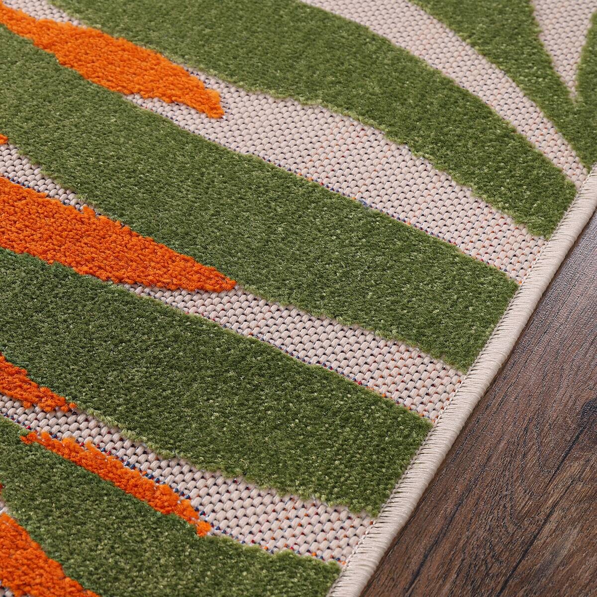 Sanat Outdoorteppich FLORAL bunt B/L: ca. 140x200 cm