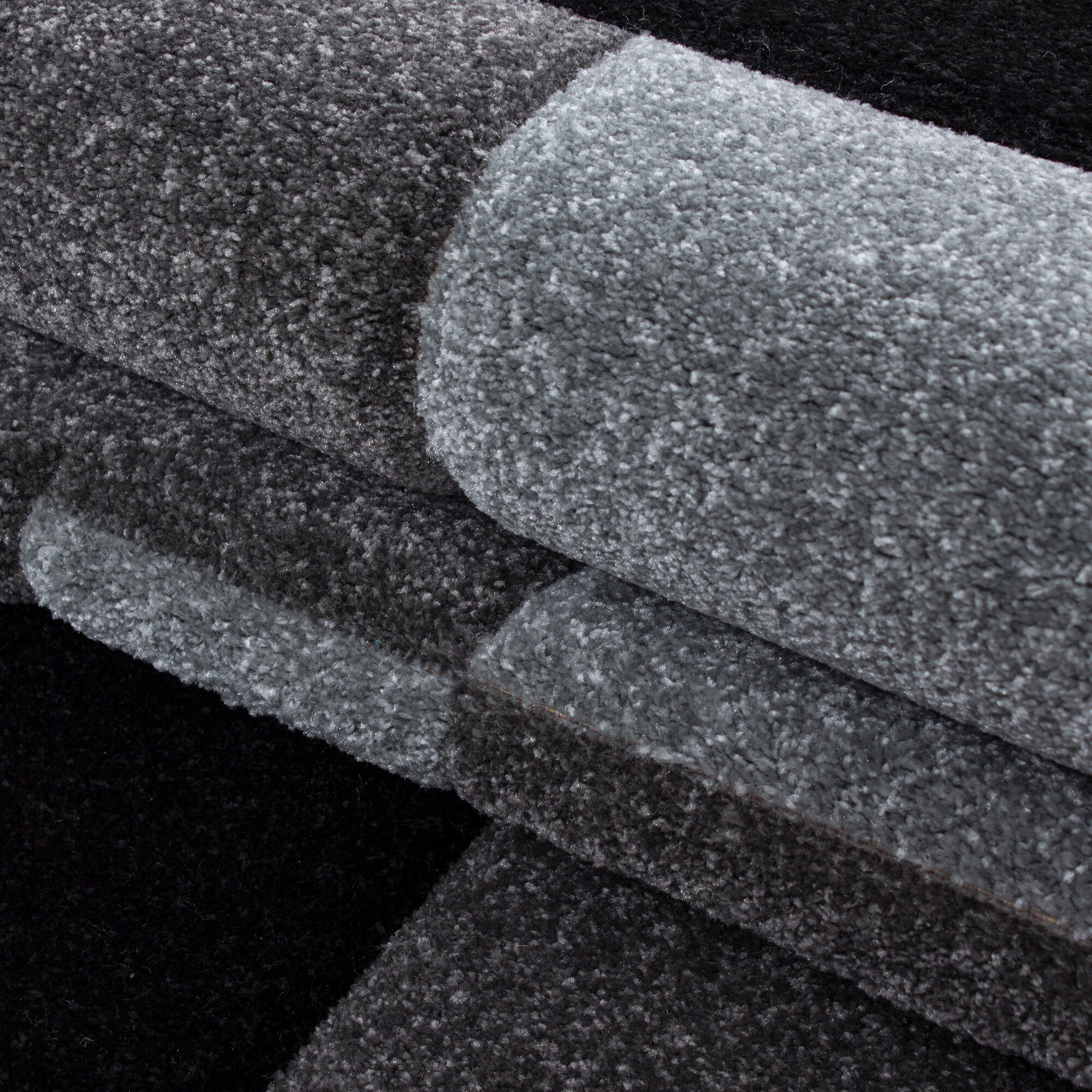 Ayyildiz Teppich HAWAII grau B/L: ca. 160x230 cm