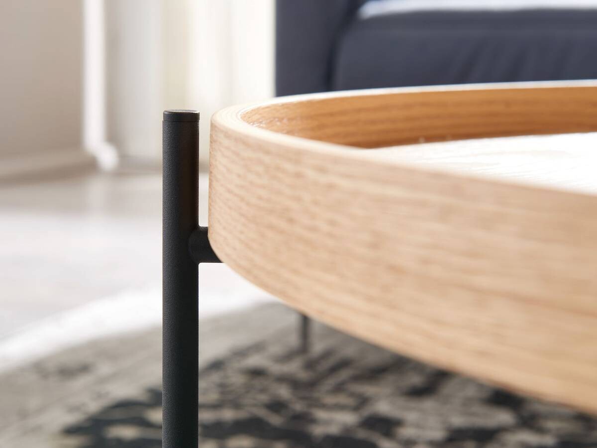 Wohnling Couchtisch braun B/H/T: ca. 78x40x78 cm