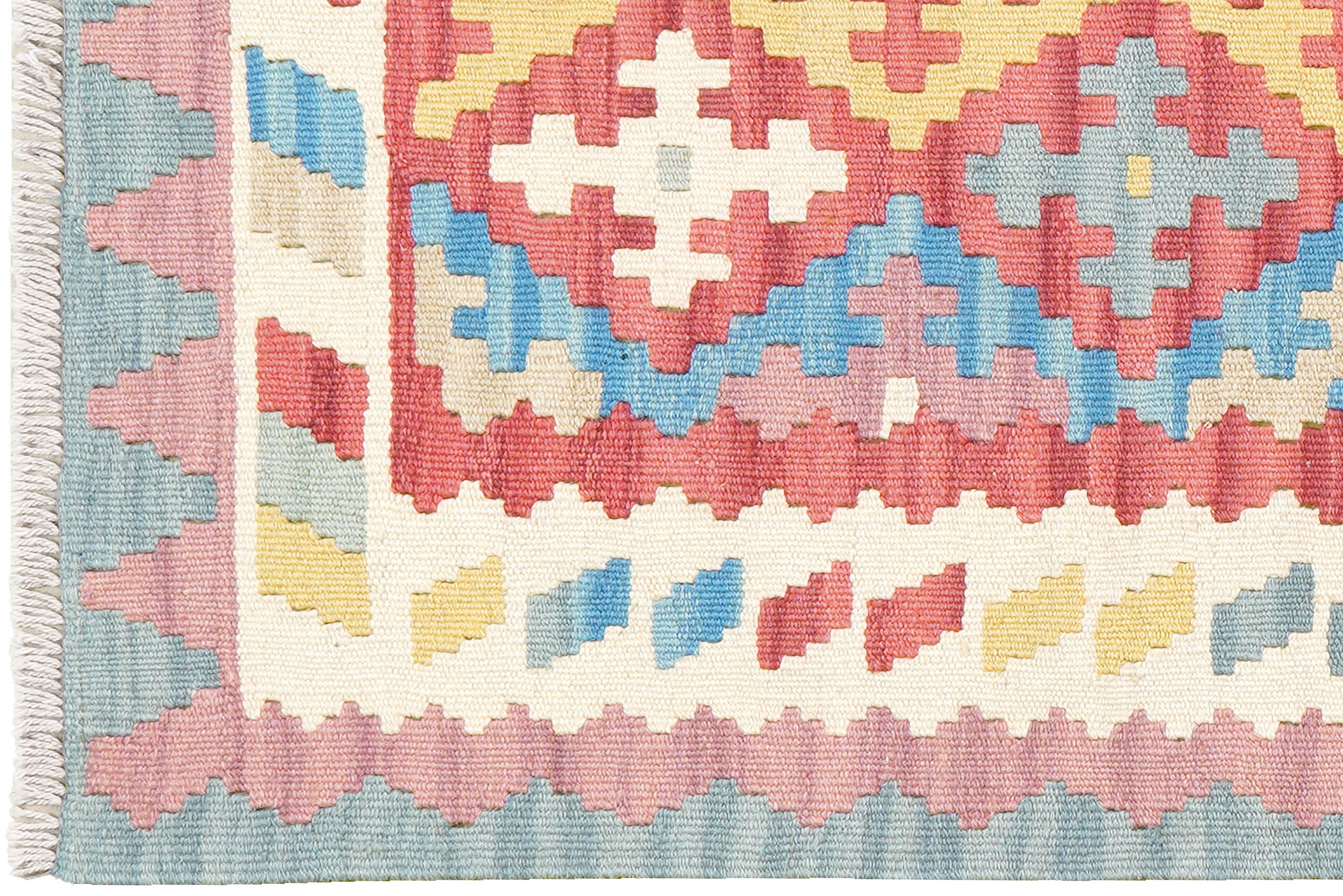 PersaTepp Teppich Kelim Gashgai beige B/H/L: ca. 85x1x119 cm