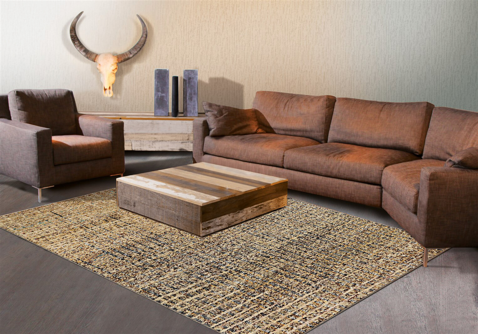 Arte Espina Kurzflorteppich Topaz 5400 creme B/L: ca. 170x240 cm