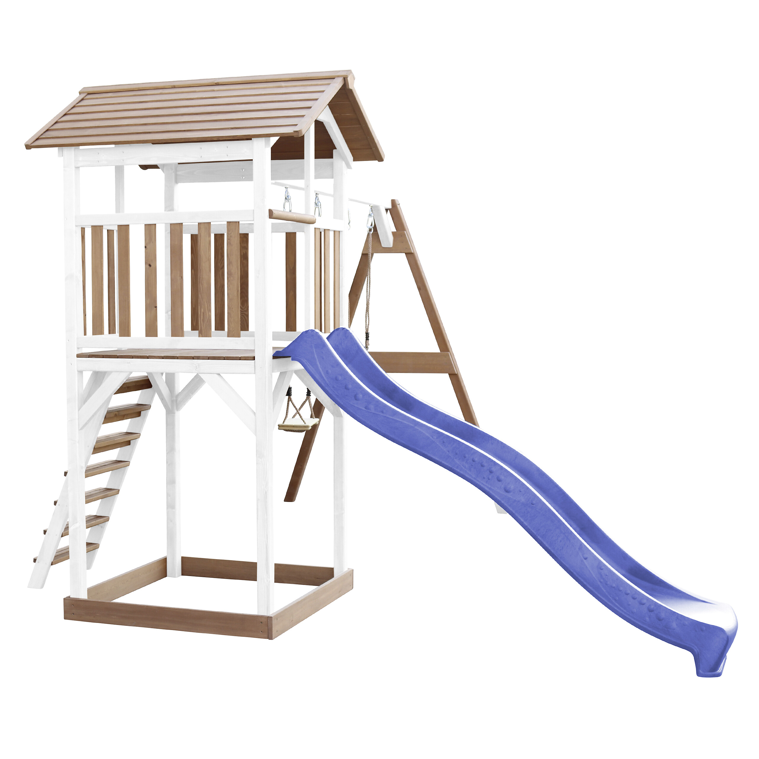 AXI Spielturm Beach Tower braun B/H/L: ca. 357x242x349 cm