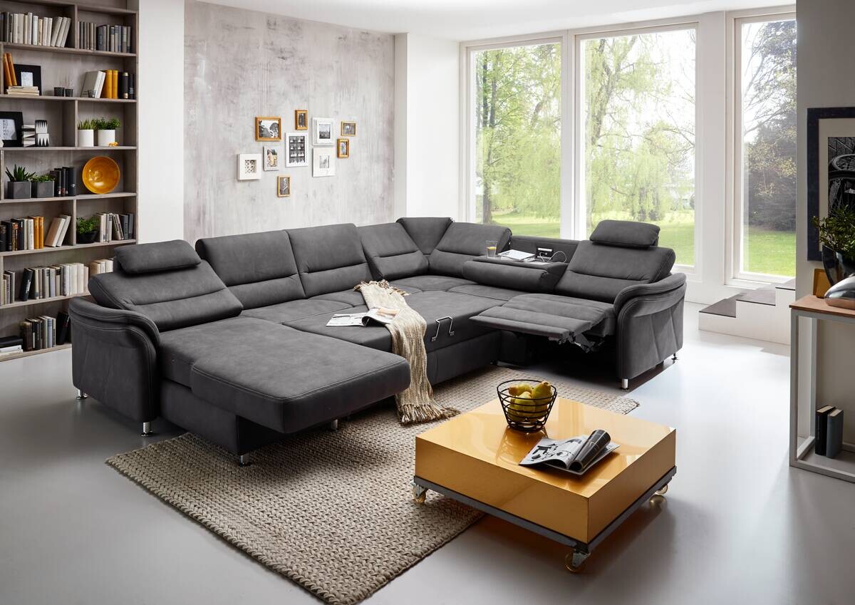 Wohnlandschaft B/T: ca. 173x262 cm