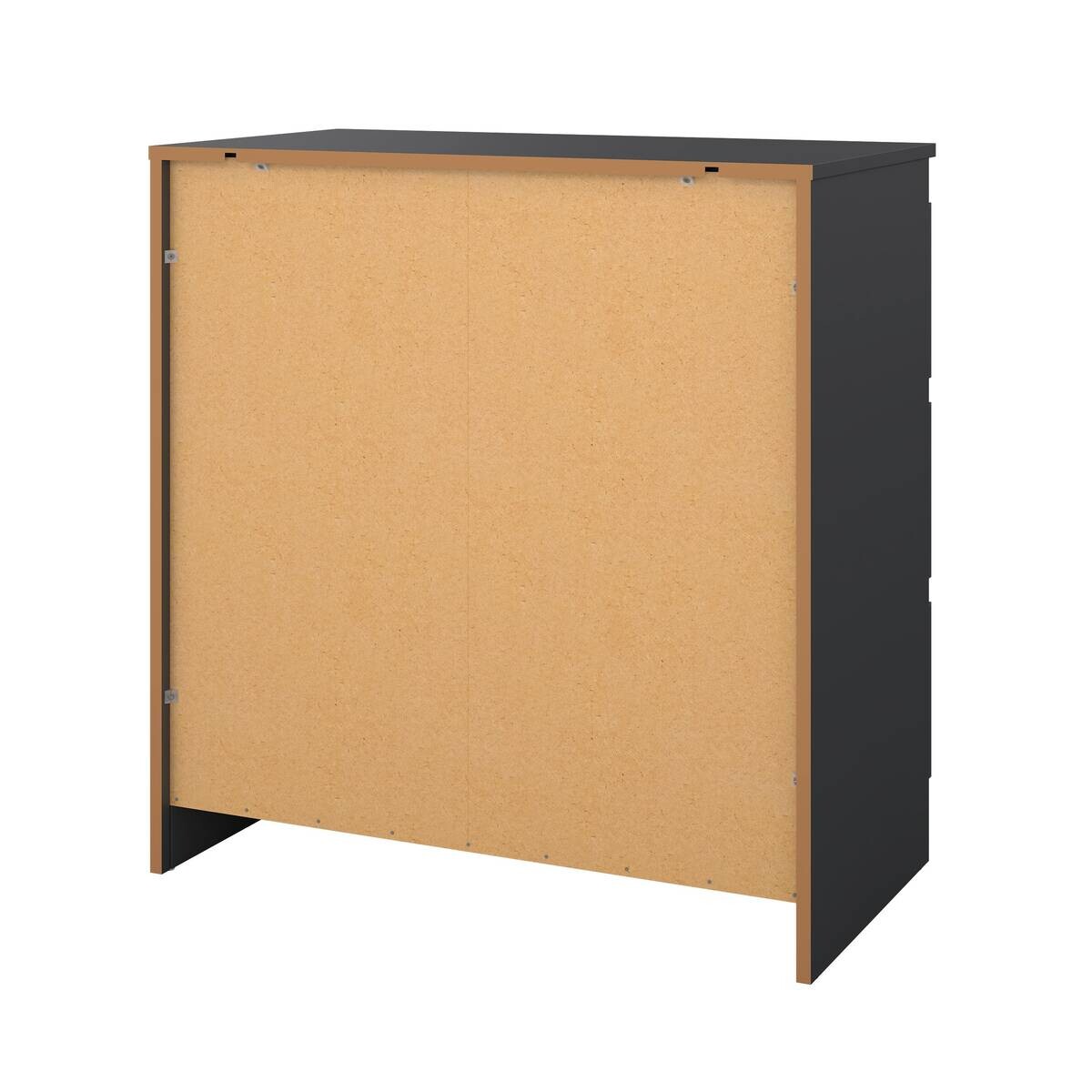 Kommode Mara schwarz B/H/T: ca. 77x80,5x42 cm